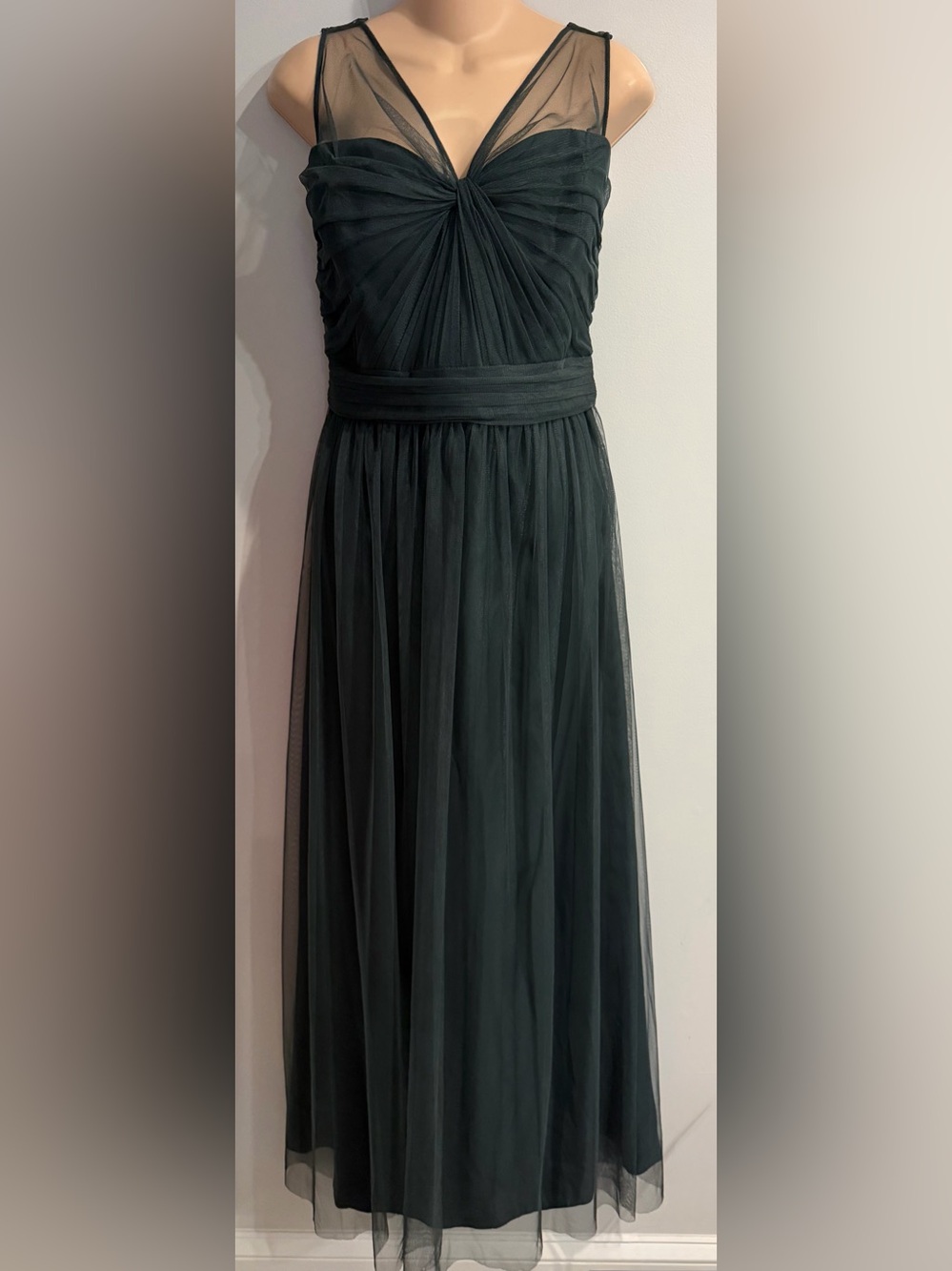 AMSALE Tulle Sweetheart Formal Party Cocktail Bridesmaid Dress size 16